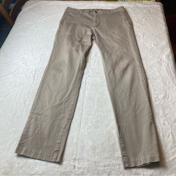 DL1961 The Kent Straight Leg Chinos Color Birch Size 35 - Picture 1 of 13